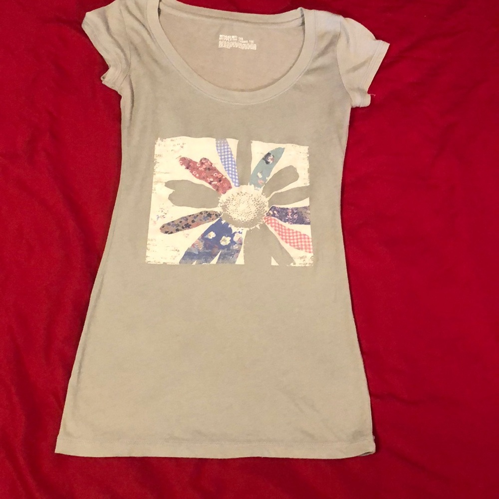 Scoop neck baby t